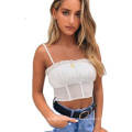 Hot sexy  Lace blouse  women tops Fashion design solid color Graphic Women Short Sleeve Crop Top blouse women